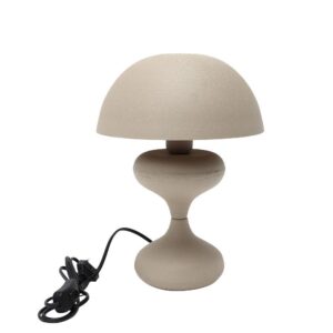 Φωτιστικό επιτραπέζιο μεταλλικό ματ Nextdeco γκρι Υ38xØ26εκ.