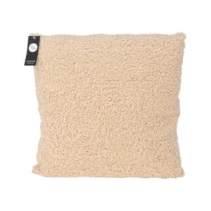Μαξιλάρι διακοσμητικό τετράγωνο μπεζ 45x45εκ.