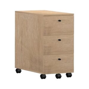 Συρταριέρα ξύλινη Nextdeco με ρόδες Υ68x35x50εκ.