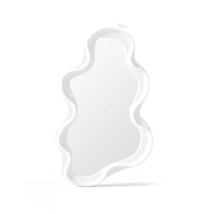 Διακοσμητικός καθρέφτης cloud λευκός Υ41x26x3εκ.