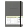 Next Undated weekly planner premium flexi γκρι 14x20,5 εκ.
