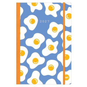 Next ημερολόγιο 2027 Trends eggs  ημερήσιο flexi με λάστιχο 14x21εκ.