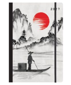 Next ημερολόγιο 2027 Trends Japan ημερήσιο flexi με λάστιχο 12x17εκ.