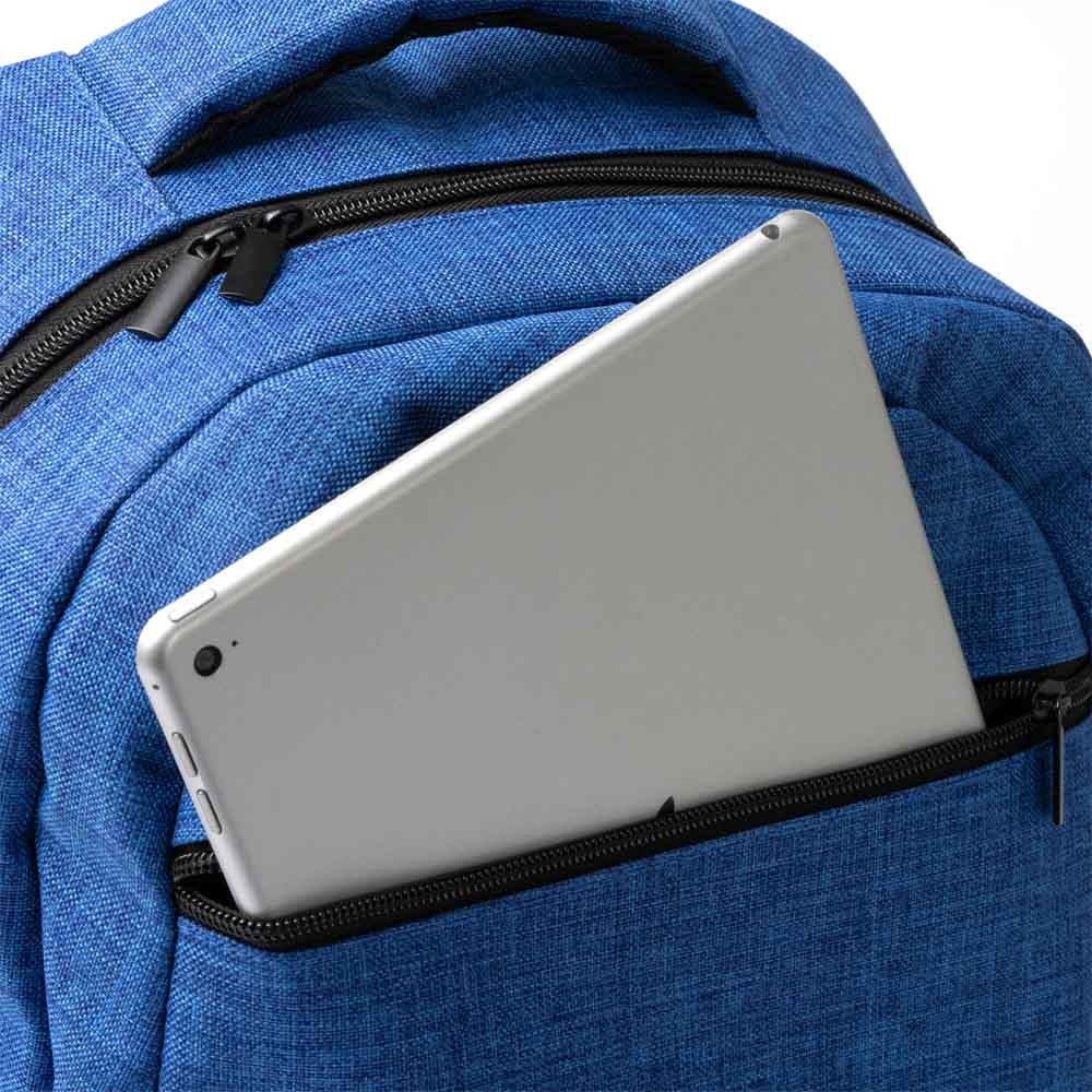Σακίδιο πλάτης 20L με θήκη laptop μπλε Υ42x32x15εκ. Δυνατότητα εκτύπωσης - Image 2