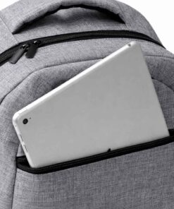 Σακίδιο πλάτης 20L με θήκη laptop γκρι Υ42x32x15εκ. Δυνατότητα εκτύπωσης - Image 2