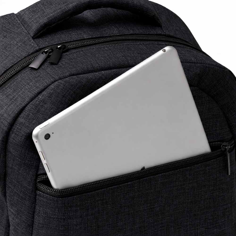 Σακίδιο πλάτης 20L με θήκη laptop μαύρο Υ42x32x15εκ. Δυνατότητα εκτύπωσης - Image 2