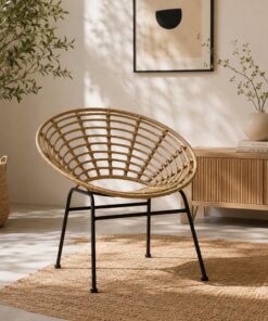 Πολυθρόνα Nextdeco Helios rattan Υ75x70x60εκ. - Image 5