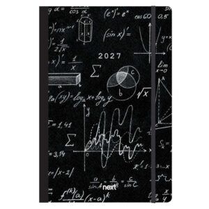 Next ημερολόγιο 2027 Trends Mathematics ημερήσιο flexi με λάστιχο 14x21εκ.
