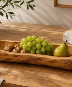 Μπωλ διακοσμητικό Nextdeco Tribeca ανακυκλωμένο ξύλο teak Y5x28x14εκ. - Image 3