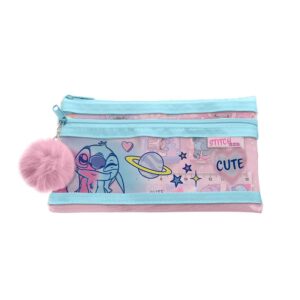 Σχολικό σετ Stitch σε κασετίνα 10x19x2εκ.