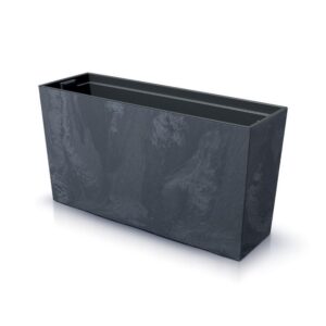 Ζαρντινιέρα ανθρακί beton effect Y40,6x77x23,5εκ.