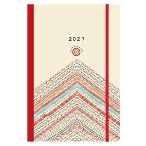 Next ημερολόγιο 2027 Trends Boho style ημερήσιο flexi με λάστιχο 14x21εκ.