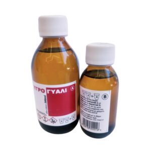 Υγρό γυαλί Crystal Clear 2 συστατικών 1500ml.