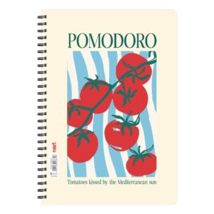 Next trends Pomodoro τετράδιο σπιράλ 2 θέματα 70 φύλλα 17x25εκ.