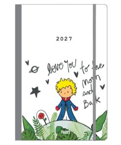 Next ημερολόγιο 2027 Trends Little prince ημερήσιο flexi με λάστιχο 12x17εκ.