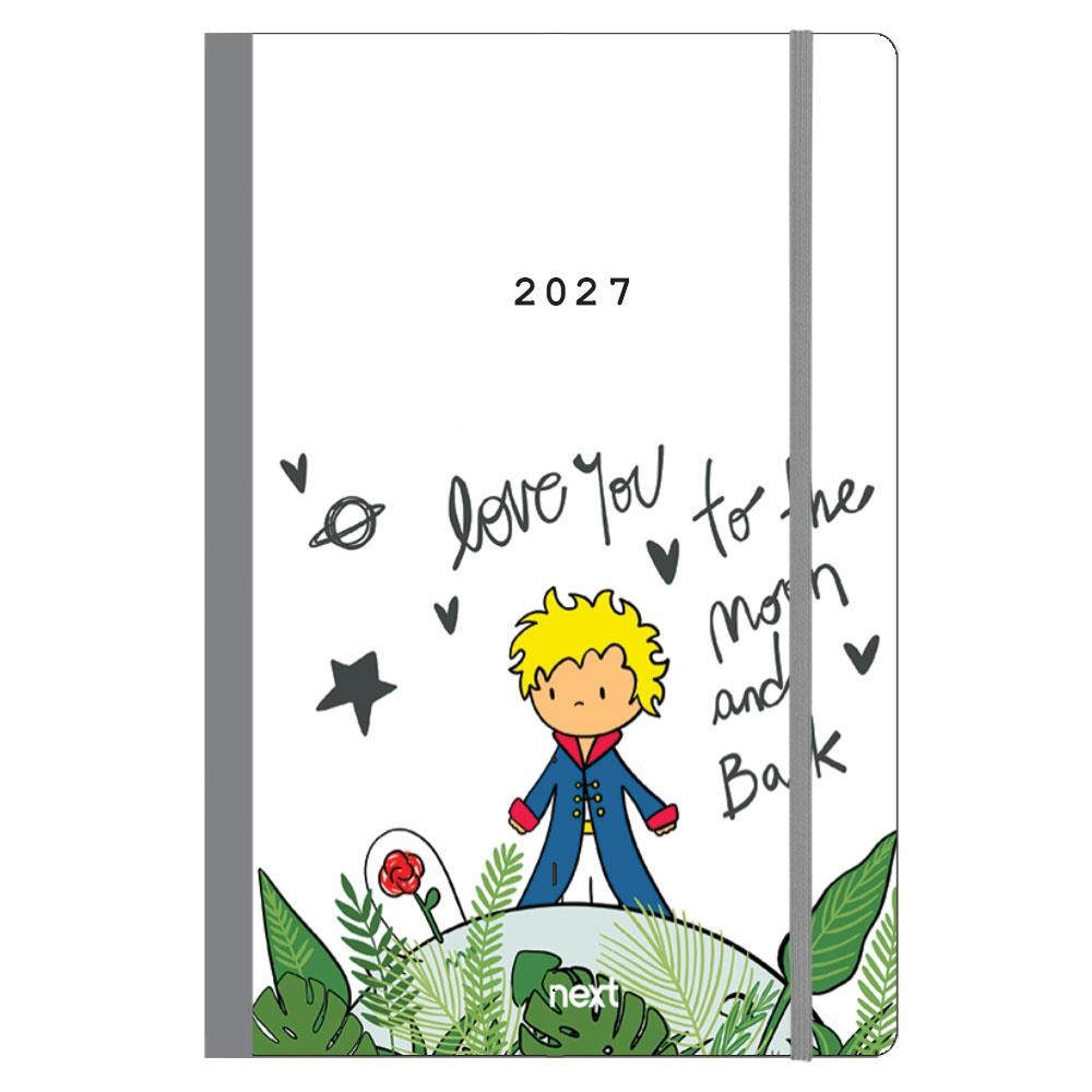 Next ημερολόγιο 2027 Trends Little prince ημερήσιο flexi με λάστιχο 12x17εκ.
