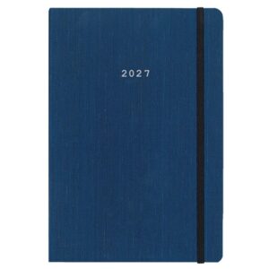 Next ημερολόγιο 2027 Fabric εβδομαδιαίο flexi μπλε με λάστιχο 14x21εκ.