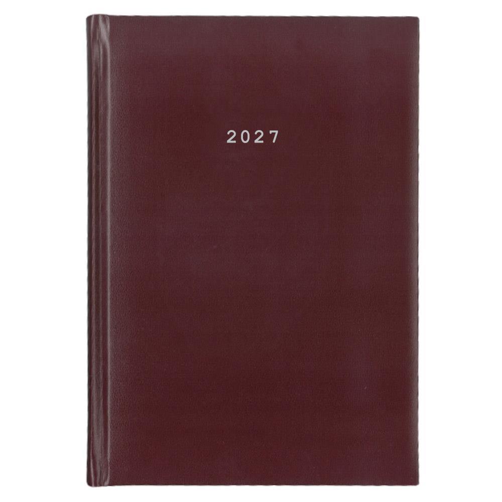 Next ημερολόγιο 2027 basic ημερήσιο δετό μπορντώ 17x25εκ. Δυνατότητα εκτύπωσης