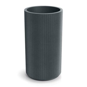 Γλάστρα - κασπώ Coro γραφίτης Y70xΦ40εκ.