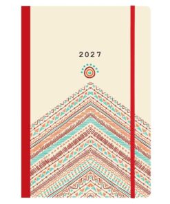 Next ημερολόγιο 2027 Trends Boho style ημερήσιο flexi με λάστιχο 12x17εκ.