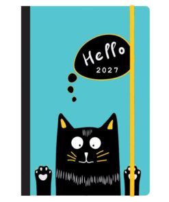 Next ημερολόγιο 2027 Trends Kitty ημερήσιο flexi με λάστιχο 12x17εκ.
