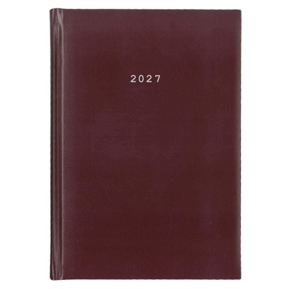 Next ημερολόγιο 2027 basic ημερήσιο δετό μπορντώ 14x21εκ. Δυνατότητα εκτύπωσης