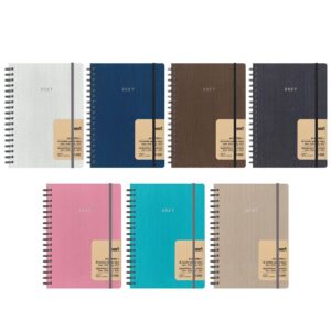 Next ημερολόγιο ACADEMIC+ 9/2026-12/2027 Fabric εβδομαδιαίο σπιράλ 14x21εκ.  Δυνατότητα εκτύπωσης