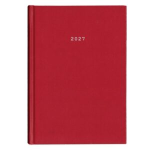 Next ημερολόγιο 2027 classic ημερήσιο δετό κόκκινο 17x25εκ.  Δυνατότητα εκτύπωσης