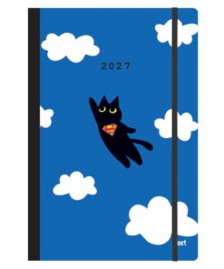 Next ημερολόγιο 2027 Trends Super cat ημερήσιο flexi με λάστιχο 12x17εκ.