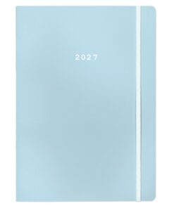 Next ημερολόγιο 2027 Pastel ημερήσιο flexi γαλάζιο με λάστιχο 12x17εκ.