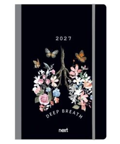 Next ημερολόγιο 2027 Trends Deep breath ημερήσιο flexi με λάστιχο 14x21εκ.