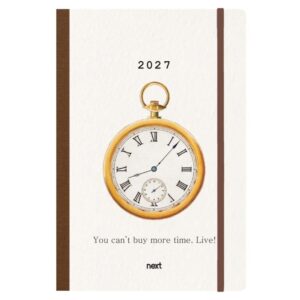 Next ημερολόγιο 2027 Trends Time ημερήσιο flexi με λάστιχο 14x21εκ.