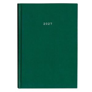 Next ημερολόγιο 2027 classic ημερήσιο δετό πράσινο 17x25εκ.  Δυνατότητα εκτύπωσης