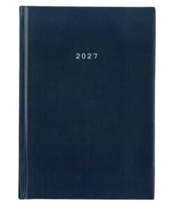 Next ημερολόγιο 2027 basic ημερήσιο δετό μπλε 14x21εκ.  Δυνατότητα εκτύπωσης